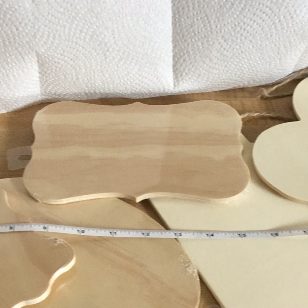 New Blank wood Plaque